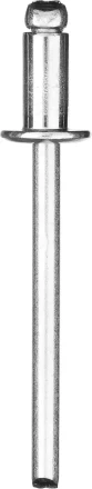 Заклепки ЗУБР стальные, 4,0x8мм, 500шт 31313-40-08 купить в Магнитогорске