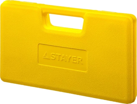 Набор метчиков и плашек STAYER &quot;MASTER&quot;, плашки 17шт, метчики 17шт, метчикодерж. 2шт, плашкодерж. 1шт, резьбомер 1шт, отвертка 1шт, 40 предметов 2805-H40_z01 купить в Магнитогорске