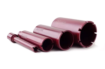 Сегментная алмазная коронка MESSER REDLINE по граниту диаметр 35 мм длина 100 мм купить в Магнитогорске