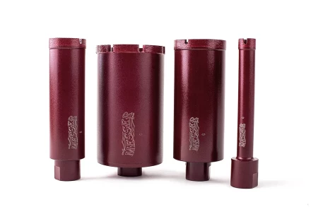 Сегментная алмазная коронка MESSER REDLINE по граниту диаметр 35 мм длина 100 мм купить в Магнитогорске