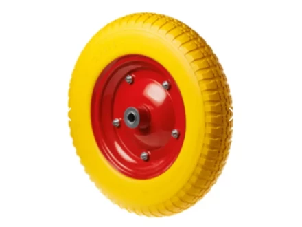 Колесо литое полиуретановое 360 мм PU 2400-16-1 (16 мм шариковый подшипник) 1046283 купить в Магнитогорске