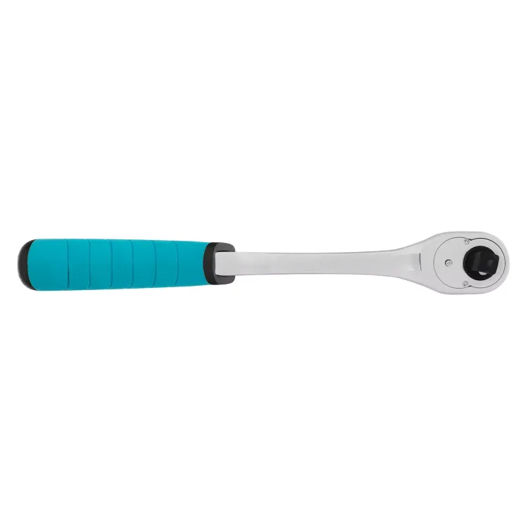 Ключ-трещотка 1/2" Gross 14055, CrV, 90 зубьев, усиленный, хром купить в Магнитогорске