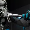 Ключ-трещотка 1/2" Gross 14055, CrV, 90 зубьев, усиленный, хром купить в Магнитогорске