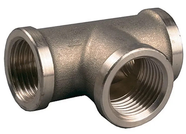 Тройник GENERAL FITTINGS латунь, г/г/г, 1" 51055-1 купить в Магнитогорске