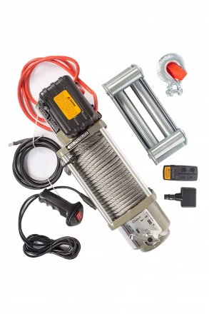 Лебедка автомобильная TOR ЛА SEC13000 г/п 5897 кг 28 м 24V 1004015 купить в Магнитогорске