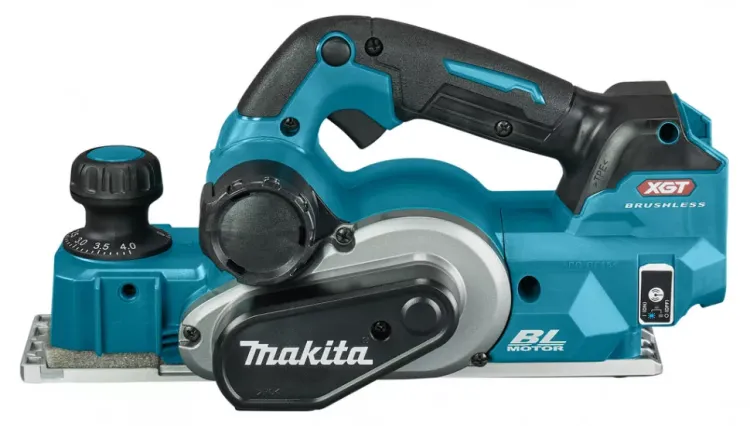 Аккумуляторный рубанок Makita KP001GZ (бесщеточный,  без АКБ и ЗУ) купить в Магнитогорске