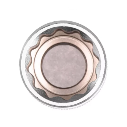 Головка торцевая 19 мм двенадцатигранная CrV под квадрат 1/2 хромированная Stels 13665 купить в Магнитогорске