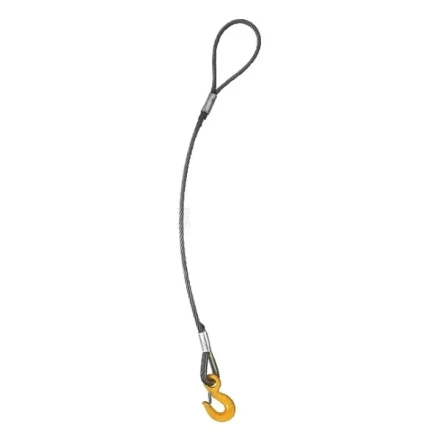 Строп канатный одноветвевой 1СК 2.5 т L=8 м с кч din 3.0 т опрессовка купить в Магнитогорске