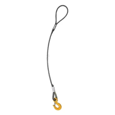 Строп канатный одноветвевой 1СК 0.5 т L=5.5 м с кч гост 0.5 т опрессовка купить в Магнитогорске