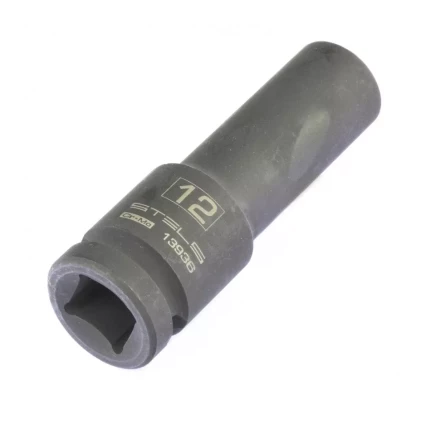 Головка ударная удлиненная шестигранная 12 мм 1/2&quot; CrMo Stels 13936 купить в Магнитогорске