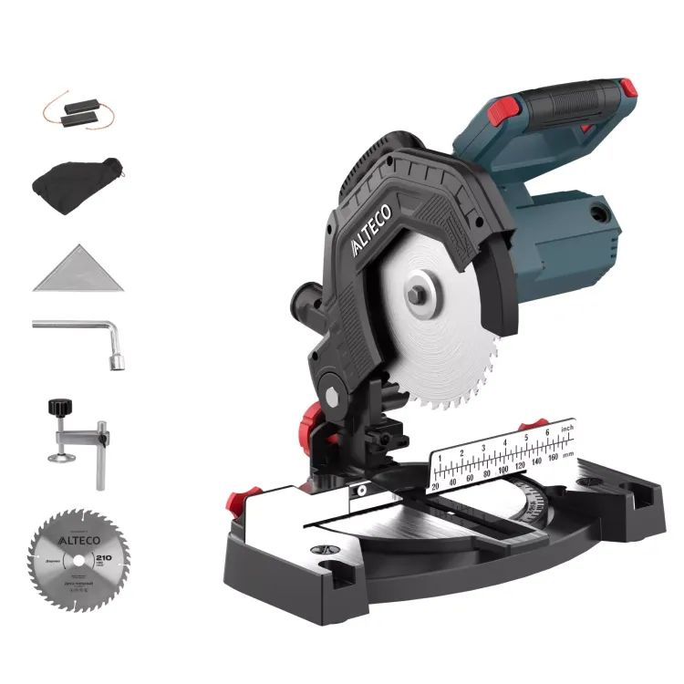 Торцовочная пила ALTECO MS 1400-210 MultiCut 80687 купить в Магнитогорске