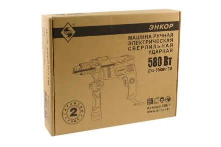 Дрель ударная ДУЭ-580ЭР/13М 50073 купить в Магнитогорске