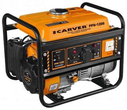 Генератор бензиновый CARVER PPG-1200 LT-156F купить в Магнитогорске