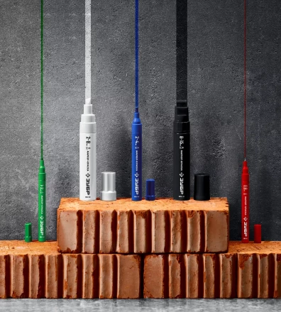 ЗУБР МК-800 синий, 2-8 мм клиновидный маркер-краска (06327-7) купить в Магнитогорске