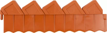 Ограждение для клумб GRINDA, 288см, цвет коричневый 8-422303_z01 купить в Магнитогорске