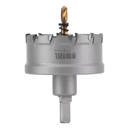 Коронка по металлу твердосплавная, 70 мм Denzel 724020 купить в Магнитогорске