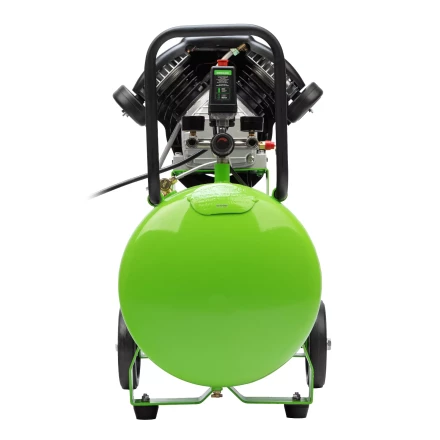 Компрессор воздушный Сибртех КК-2200/100 58009, 2,2 кВт, 350 л/мин, 100 л, прямой привод, масляный купить в Магнитогорске