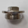 Заглушка GENERAL FITTINGS, 6-ти гранная головка с прижимной шайбой, никелированная латунь, наружная резьба, 3/4" 51099-3/4 купить в Магнитогорске