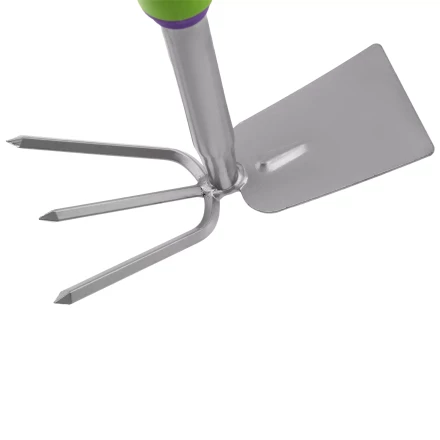 Мотыжка комбинированная 3-зубая Palisad, 85 х 190 х 275 мм, стальная, обрез. рукоятка, 630088 купить в Магнитогорске