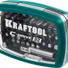 Набор бит и адаптеров KRAFTOOL C-Drive многофункциональный, Cr-Mo сталь, в ударопрочном компактном боксе. Цветная маркировка типов шлицов 26067-H32 купить в Магнитогорске