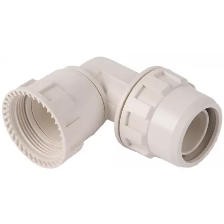 Переходник ЗУБР &quot;ШиреФит&quot; угловой 90° &quot;накидная гайка - штуцер с гайкой&quot;, 20мм 51482-20 купить в Магнитогорске