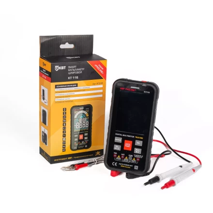 Мультиметр цифровой КВТ SMART KT 116 (87248) купить в Магнитогорске