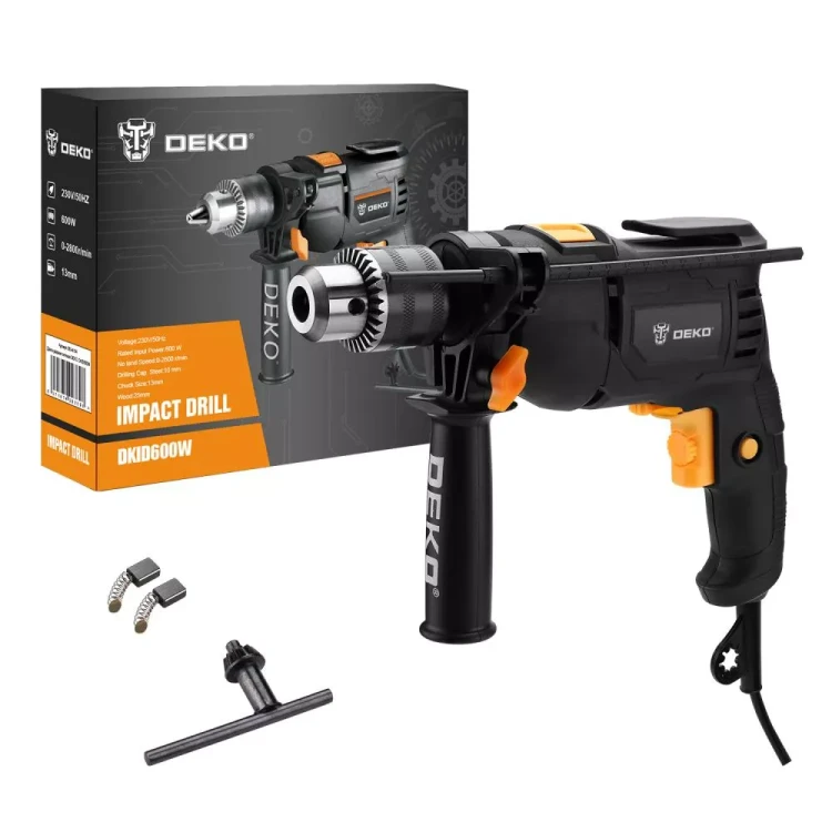 Дрель ударная DEKO DKID600W, 063-4154 купить в Магнитогорске