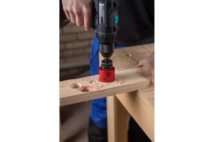 Коронка биметаллическая HAMMER Ф51х38мм 5/8&quot; BiMETALL (224-010) купить в Магнитогорске