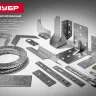 ЗУБР УМ-1.5, 40 x 40 x 17 x 1.5 мм, белый цинк, узкий мебельный уголок (31032-40) купить в Магнитогорске