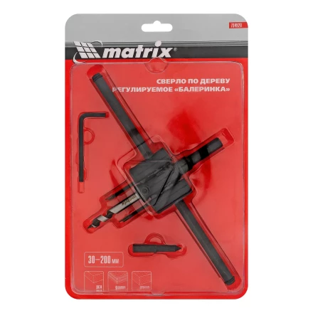 Сверло по дереву регулируемое Балеринка 30-200 мм купить в Магнитогорске
