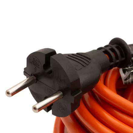 Удлинитель-шнур силовой Сибртех 20 м, 6А, тип УХз6, ПВС, 1 розетка без заземления 95812 купить в Магнитогорске