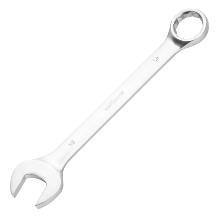 Ключ комбинированный 50мм, никелированный// Сибртех 14928 купить в Магнитогорске