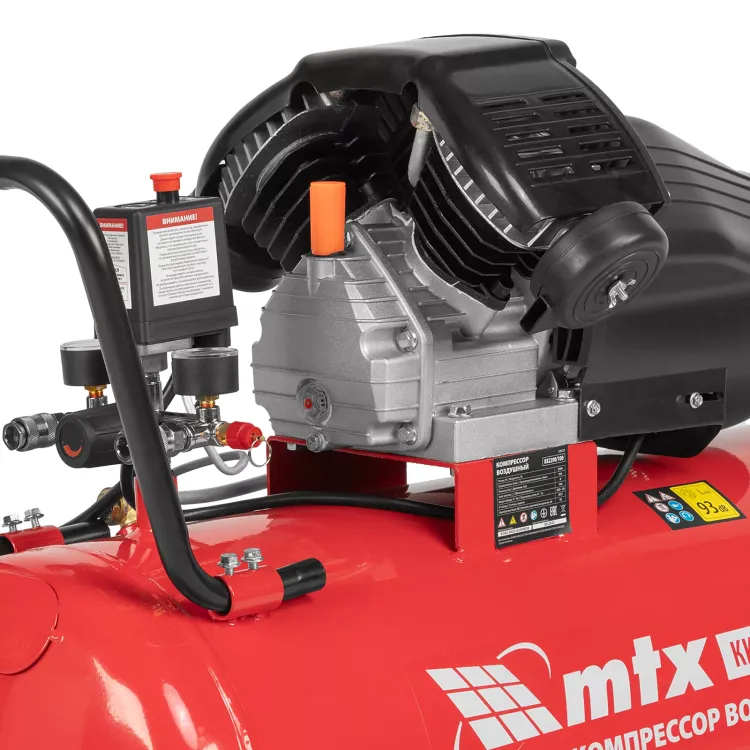 Компрессор воздушный MTX КК-2200/100, 2,2 кВт, 350 л/мин, 100 л, прямой привод, масляный купить в Магнитогорске