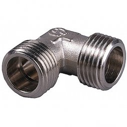 Уголок GENERAL FITTINGS никелированная латунь, ш/ш, 1/2&quot; 51071-S/S-1/2