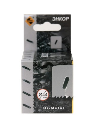 Коронка Bi-Metal Ф44 мм М3 Энкор 24144 купить в Магнитогорске