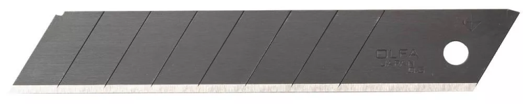 Лезвие OLFA BLACK MAX сегментированное, 18х100х0,5мм, 10шт OL-LBB-10B купить в Магнитогорске