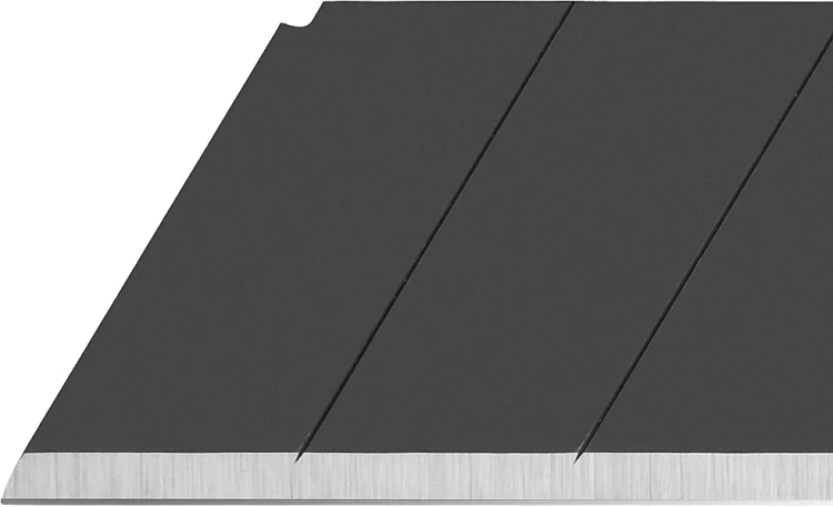 Лезвие OLFA BLACK MAX сегментированное, 18х100х0,5мм, 10шт OL-LBB-10B купить в Магнитогорске
