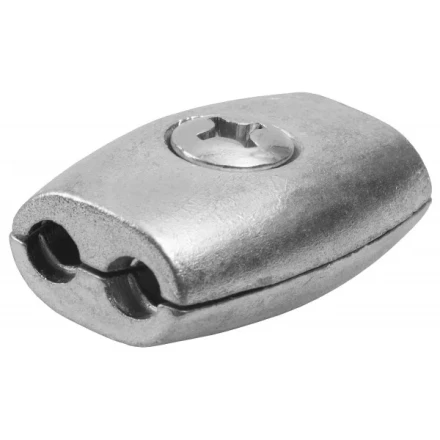 Зажим троса ЗУБР &quot;МАСТЕР&quot; &quot;Бочонок&quot;, 5мм, 15 шт 4-304455-05 купить в Магнитогорске