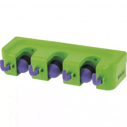 Настенный держатель для садового инструмента 3 ячейки 4 крюка Palisad 68301 купить в Магнитогорске