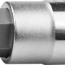 Торцовая бита-головка KRAFTOOL "INDUSTRIE QUALITAT", материал S2, HEX, сатинированная, 1/2", H17 27908-17_z01 купить в Магнитогорске