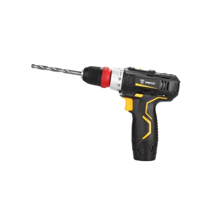 Дрель аккумуляторная в наборе DEKO GCD12DU3 3 в 1, 063-4081 купить в Магнитогорске