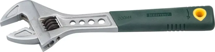 Ключ разводной Tiger, 200 / 30 мм, KRAFTOOL 27265-20 купить в Магнитогорске
