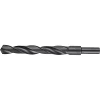 Сверло ЗУБР "ТЕХНИК" по металлу парооксидированное, быстрорежущая сталь, с проточенным хвостовиком, 16х178мм, 1шт 4-29605-178-16