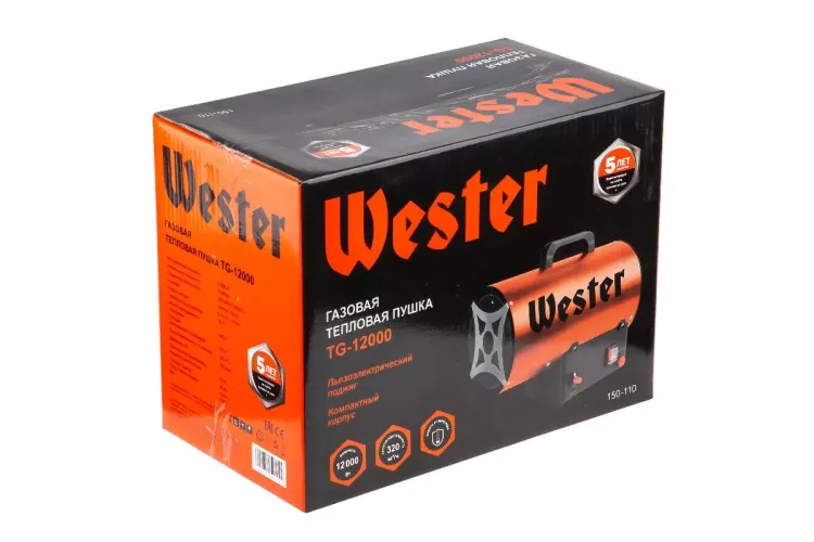 Газовая тепловая пушка WESTER TG-12000 купить в Магнитогорске