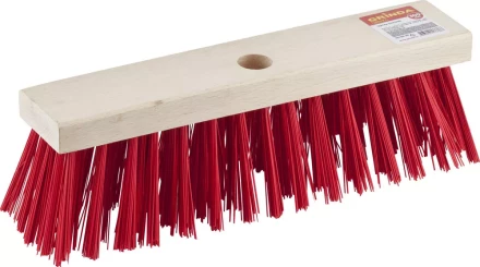 Щетка GRINDA &quot;EURO&quot; уличная без ручки, буковая колодка, жесткая щетина, 30см 39192-30 купить в Магнитогорске