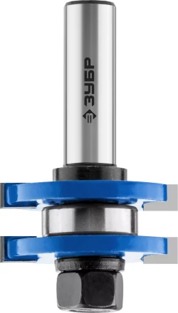 ЗУБР 41 x 19 мм, хвостовик 12 мм, фреза комбинированная пазо-шиповая, Профессионал (28732-41) купить в Магнитогорске