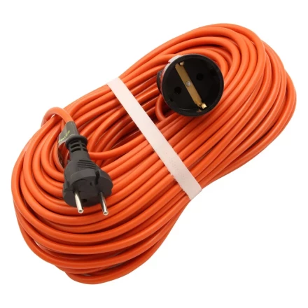 Удлинитель-шнур силовой Сибртех 30 м, 6А, тип УХз6, ПВС, 1 розетка без заземления 95813 купить в Магнитогорске