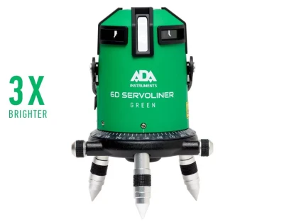 Построитель лазерных плоскостей  лазерный уровень ADA 6D Servoliner GREEN ADA