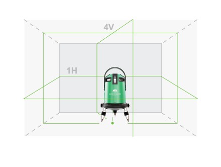 Построитель лазерных плоскостей  лазерный уровень ADA 6D Servoliner GREEN ADA купить в Магнитогорске