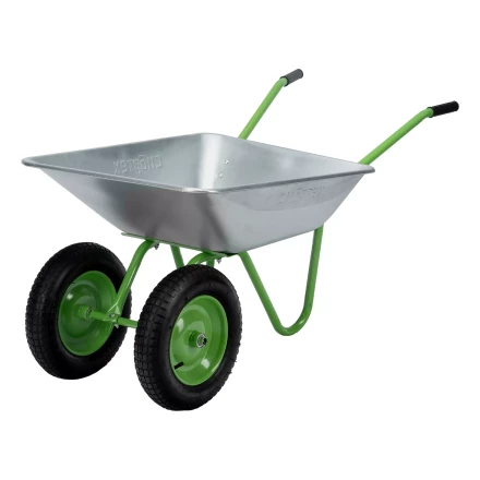 Тачка садовая Сибртех 689135, 2-х колесная, грузоподъемность 120 кг, объем 65 л купить в Магнитогорске